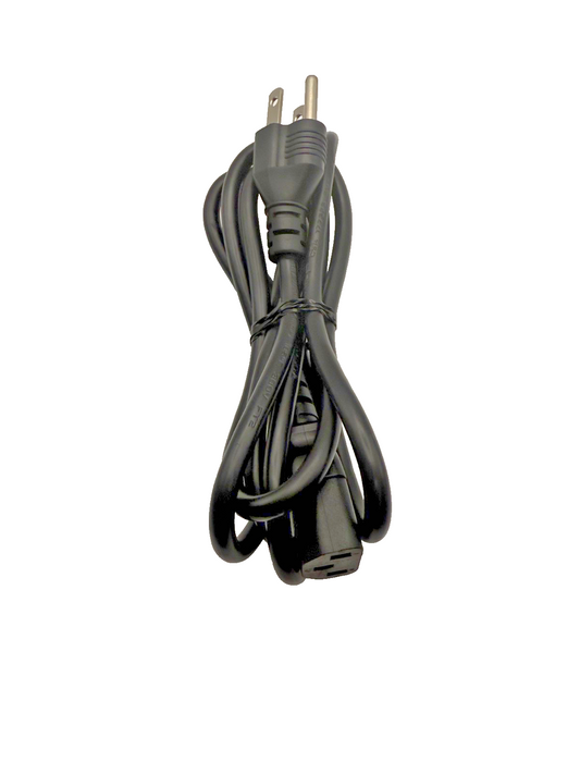 Yung Li YC-12 E152635 6' Computer Power Cord LL76398 10A 125V