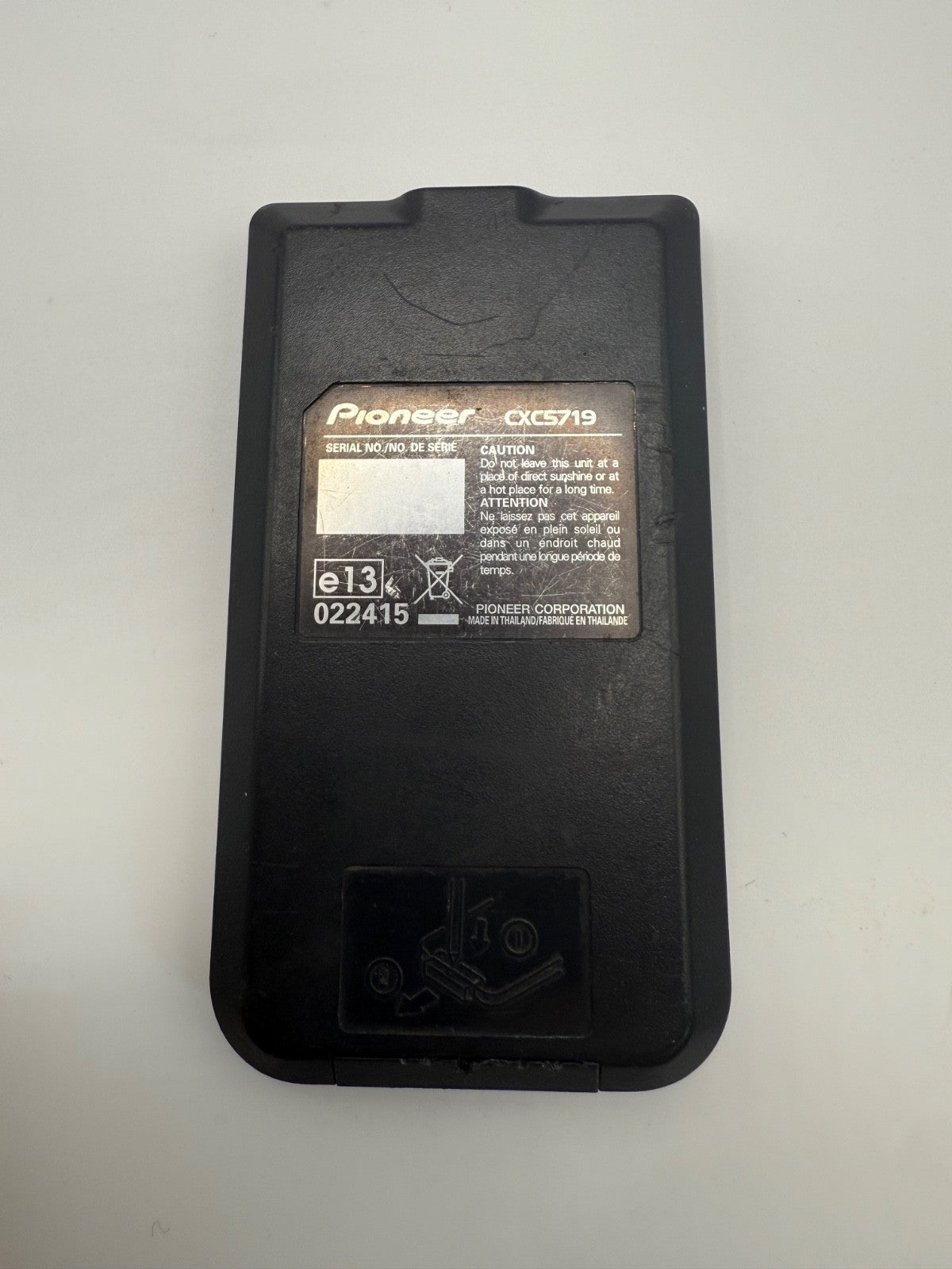 Pioneer CX3173 remote