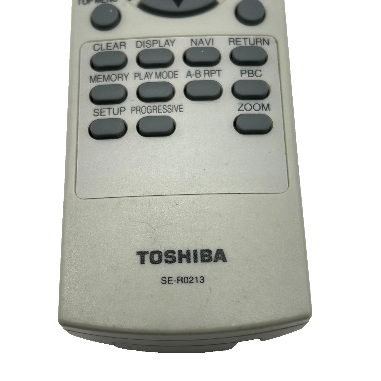 Toshiba SE-R0213 DVD Remote Control Original OEM for SD-3980 SD-3990 + More