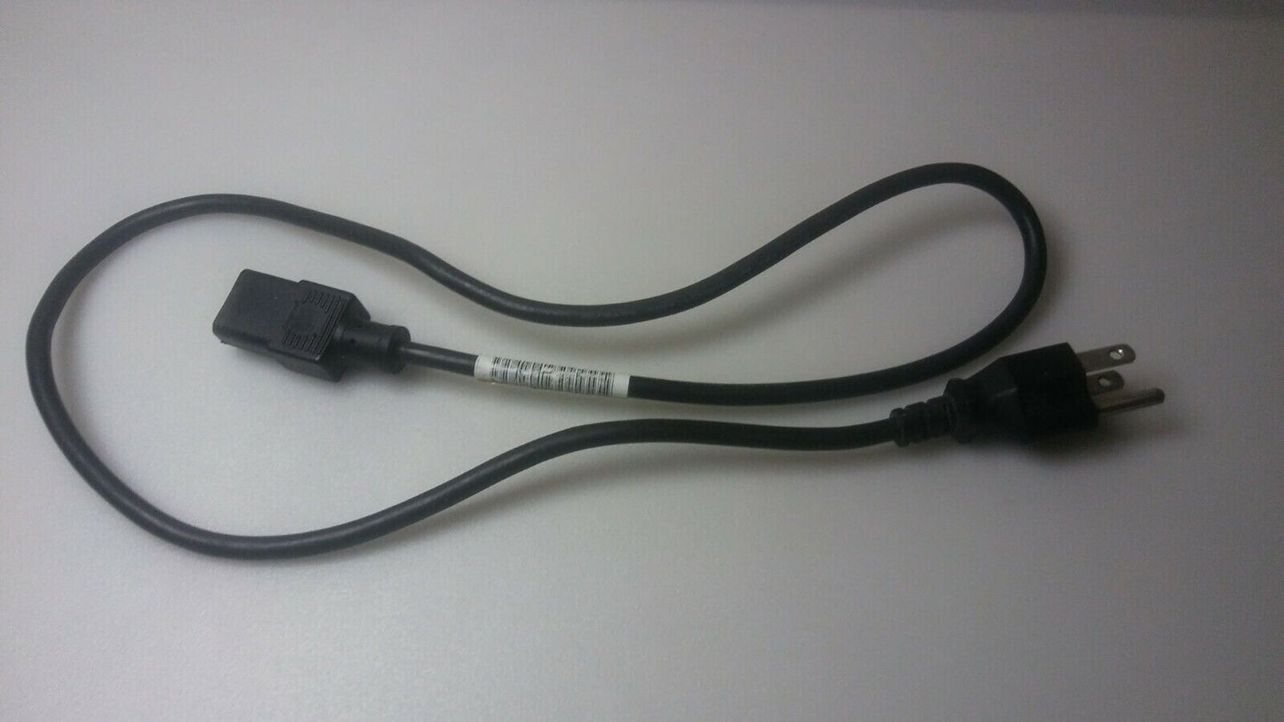 HP Model 8120-6260 AC Power Cord, 110VAC, 18AWG, Black, 3-Pin Standard 