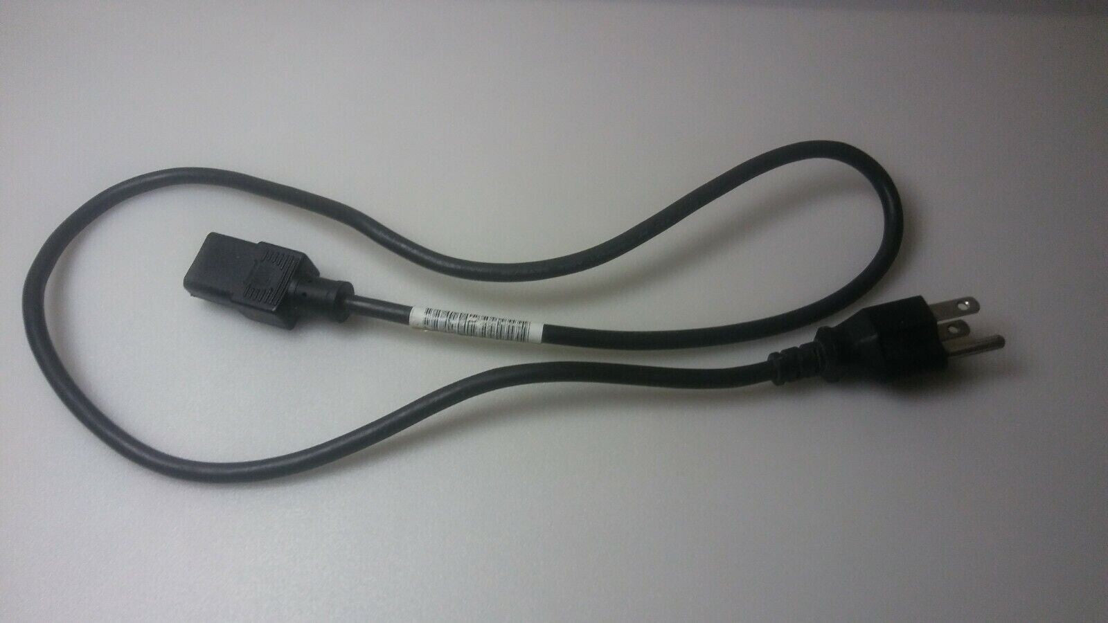 HP Model 8120-6260 AC Power Cord, 110VAC, 18AWG, Black, 3-Pin Standard 