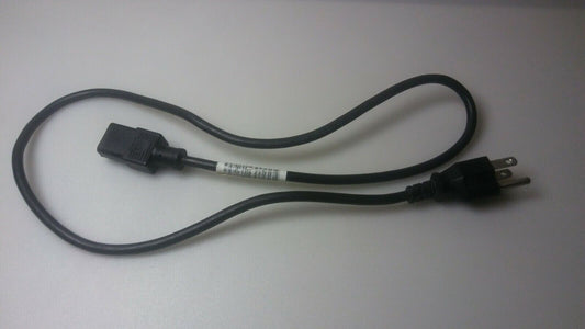 HP Model 8120-6260 AC Power Cord, 110VAC, 18AWG, Black, 3-Pin Standard 