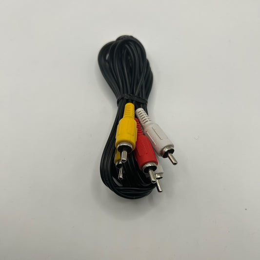 RCA Composite AV Cable 4FT – 3 RCA Male to Male Audio Video Cord