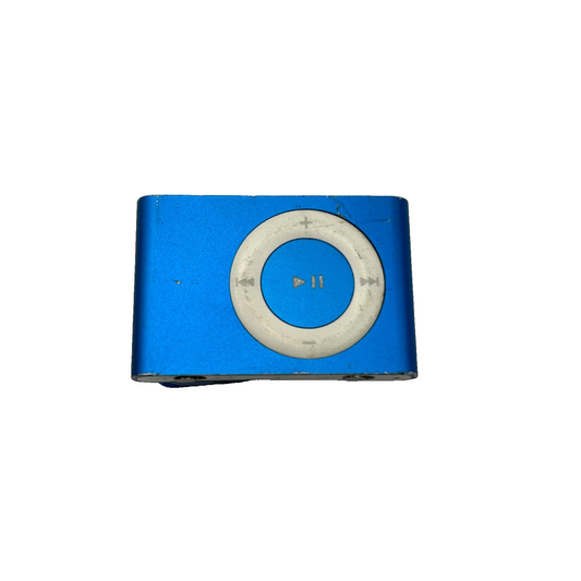 Apple iPod Shuffle 2nd Gen 1GB Blue MP3 Player Model A1204 For Parts/Not Working