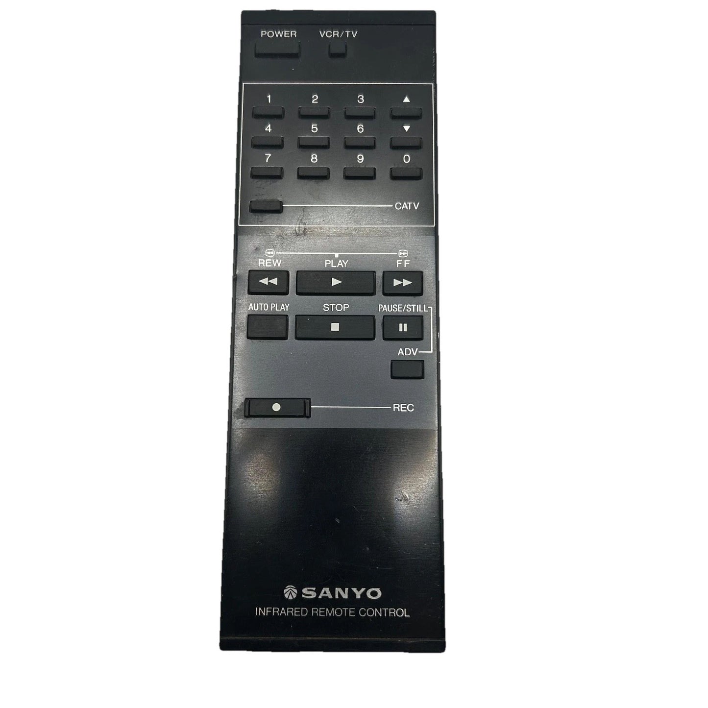 Sanyo Infrared Remote Control OEM for VCR TV CATV Recorder
