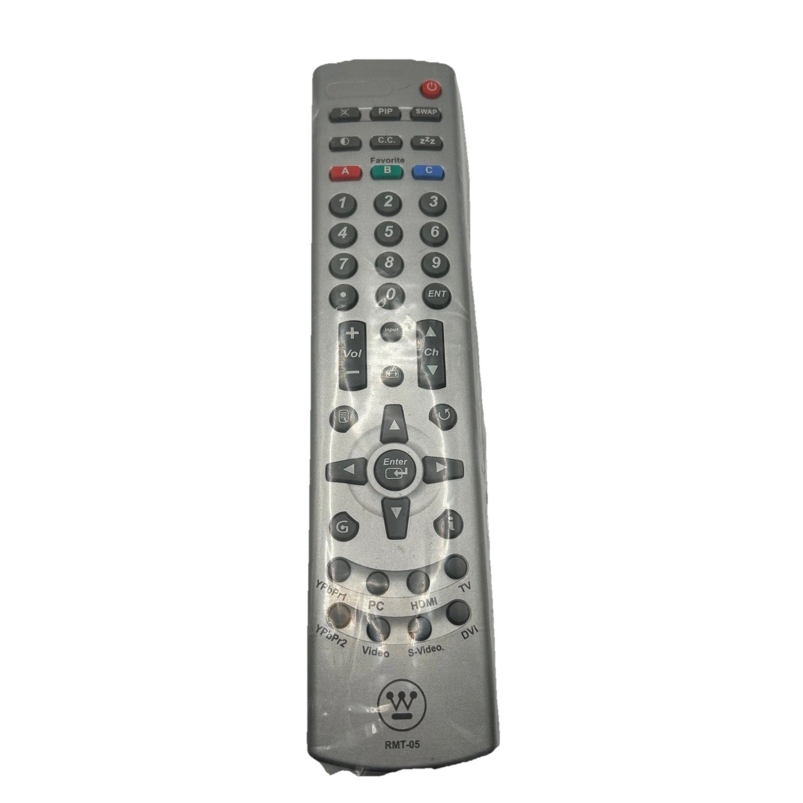 Westinghouse RMT-05 OEM Remote Control for LCD HDTV TV