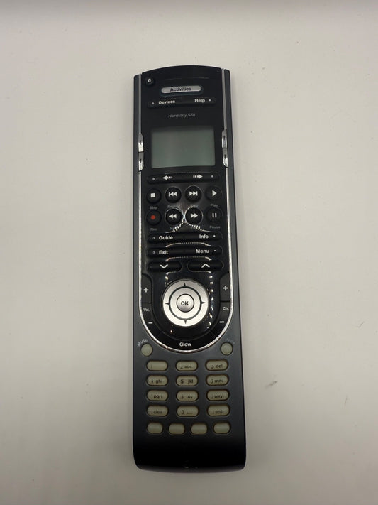 Logitech Harmony 550 Remote Control Smart Universal 866201-0000 R-IP10 FOR PARTS