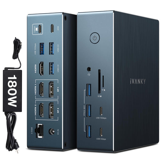 IVANKY FusionDock Pro 2 20‑in‑1 DisplayLink Docking Station