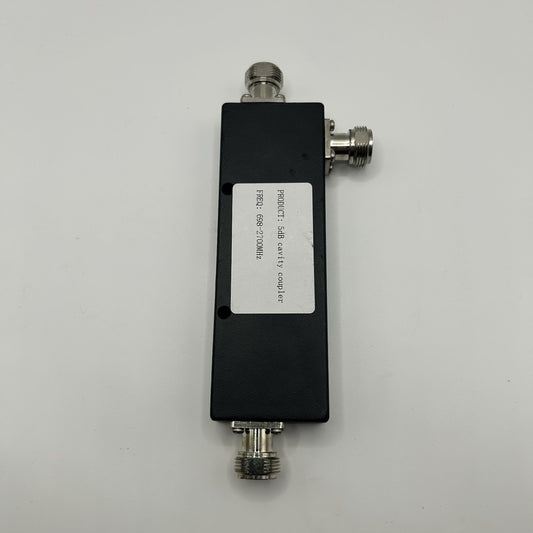 5dB RF Cavity Coupler 698–2700MHz Directional w/ N-Type Connectors