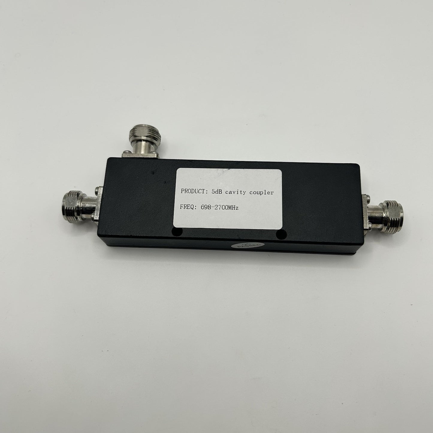 5dB RF Cavity Coupler 698–2700MHz Directional w/ N-Type Connectors