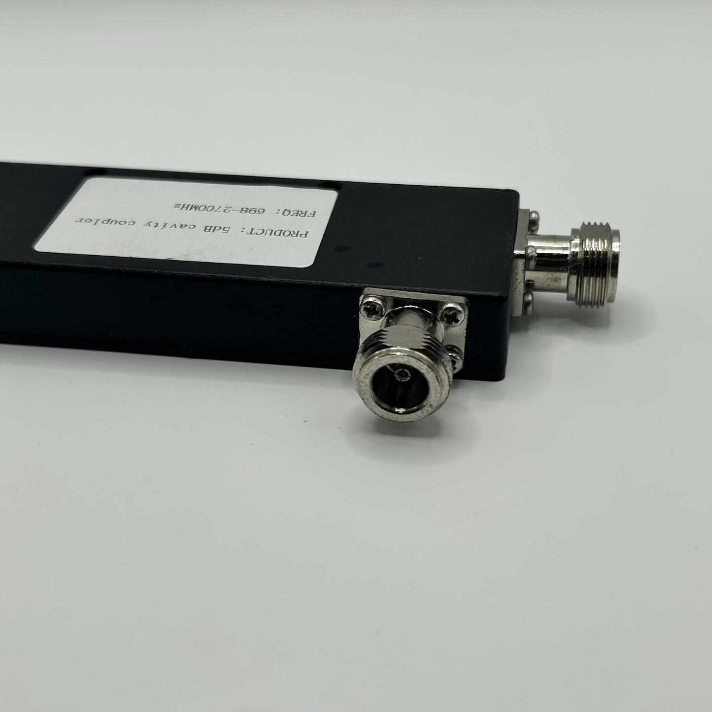 5dB RF Cavity Coupler 698–2700MHz Directional w/ N-Type Connectors