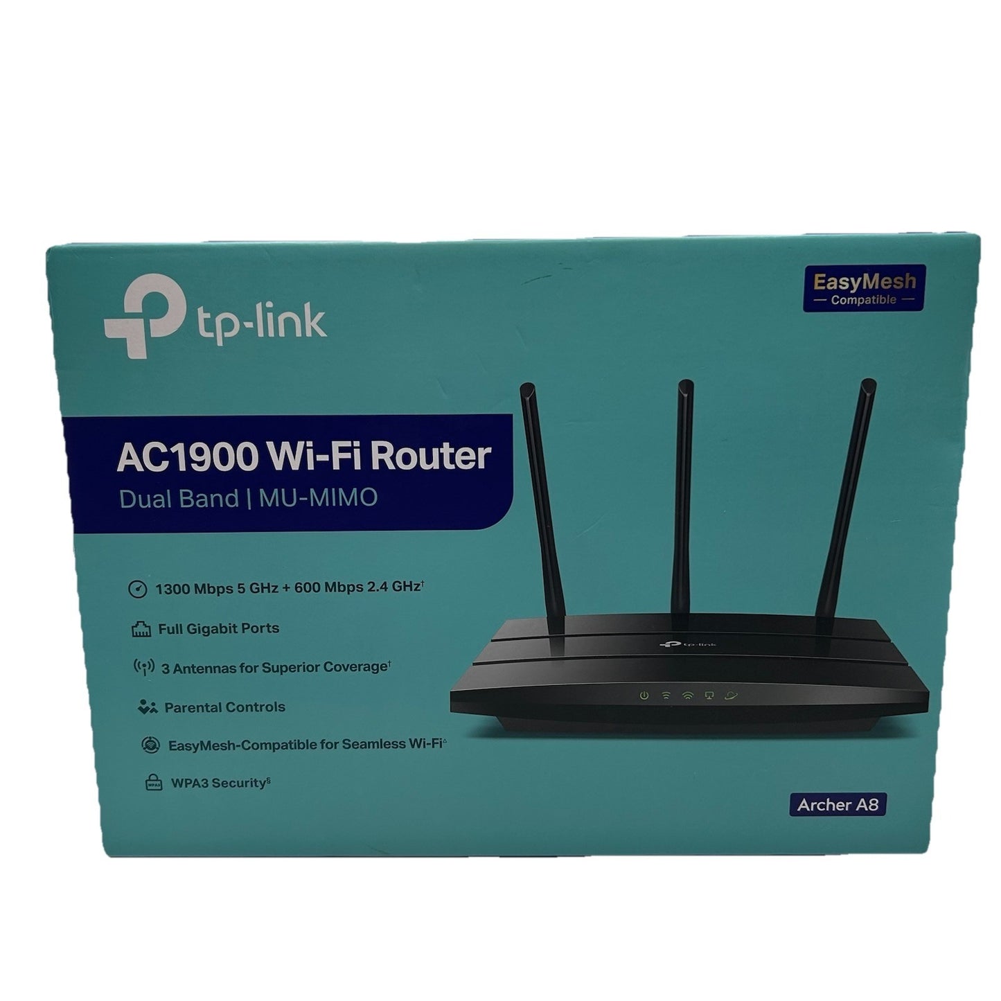 TP-Link Archer A8 AC1900 MU-MIMO Dual Band Gigabit WiFi Router