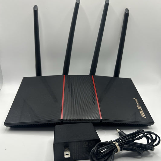 ASUS RT-AX55 AX1800 Dual-Band WiFi 6 Gigabit Router MU-MIMO OFDMA
