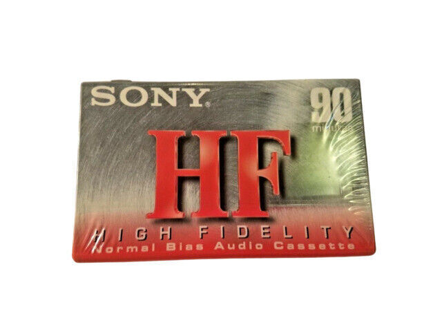 Sony HF 90-Minute Audio Cassette Tapes – Normal Bias – 3 Pack – Sealed