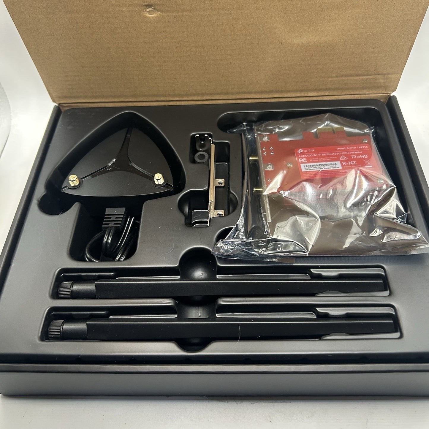 TP-Link Archer TXE75E AXE5400 WiFi 6E PCIe Adapter + Bluetooth 5.3