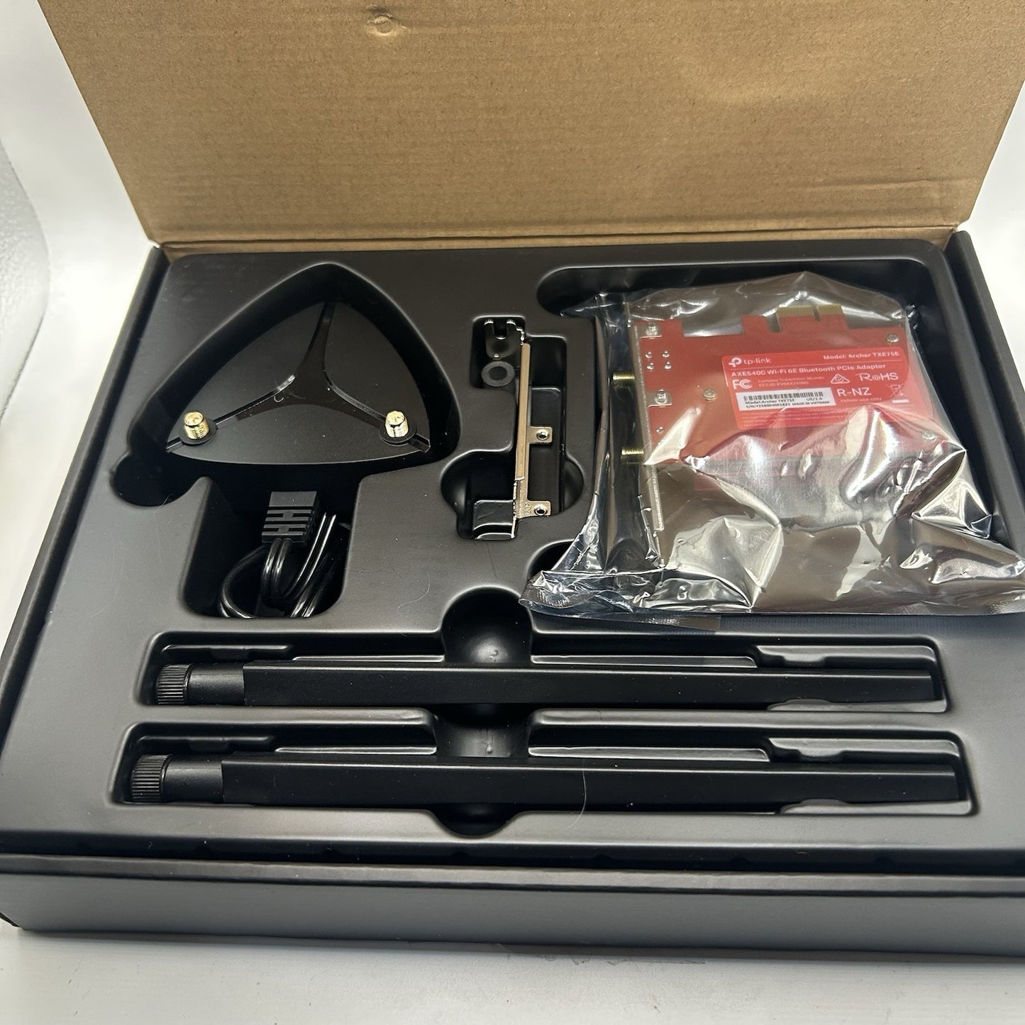 TP-Link Archer TXE75E AXE5400 WiFi 6E PCIe Adapter + Bluetooth 5.3